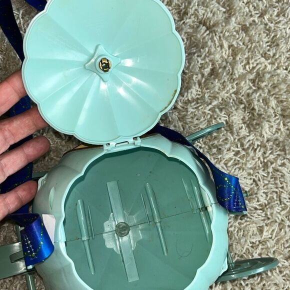 Disney Parks Cinderella's Carriage Popcorn Bucket Disney Souvenir With Strap - Picture 7 of 16